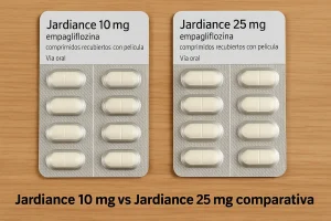 Jardiance 10 mg vs Jardiance 25 mg comparativa